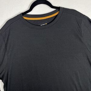 Carhartt Force Extremes Mens 2XL Black Long Sleeve T-Shirt Crewneck Relaxed